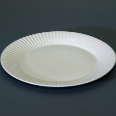 Grov riflet tallerken 27,5 cm