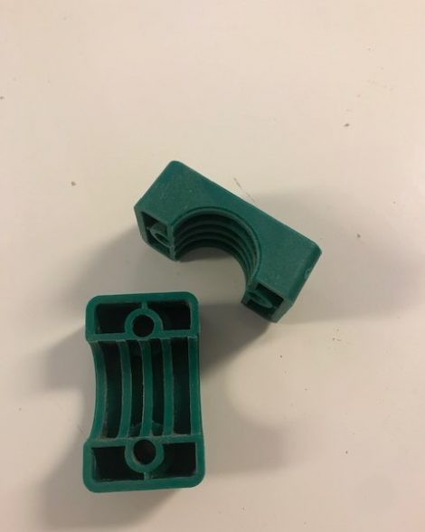Grøn rør bærer ø 25mm
