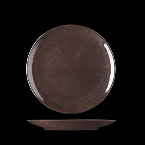 Ebony Coup plate 21 cm