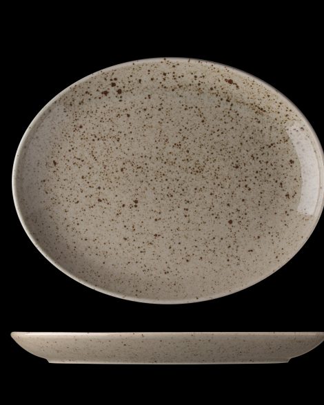 Natural oval 28 cm