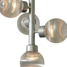 4 kugler klar (Ø 200mm) på suspensionskrog (Sølvfarvet)
