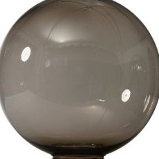 Kugle glas røgfarvet  (Ø 200mm)
