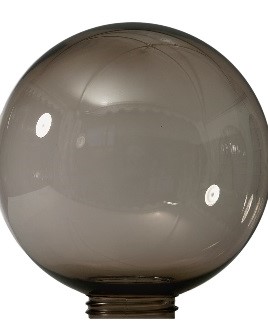 hestekræfter ven veltalende Kugle glas røgfarvet (Ø 200mm) - Interno kugle glas til lysekrone