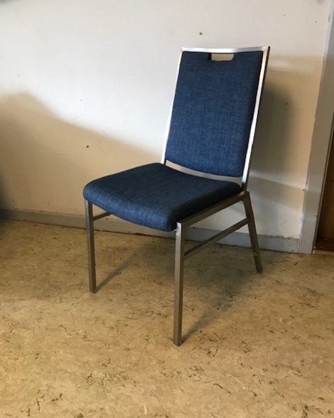 Hotel stol blå