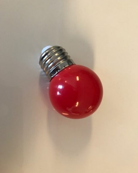 Rød LED pære