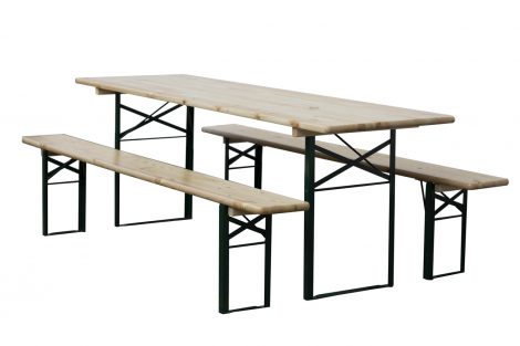 Luxus Bord/bænkesæt 220x67 cm